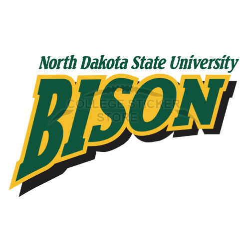 Personal North Dakota State Bison Iron-on Transfers (Wall Stickers)NO.5594